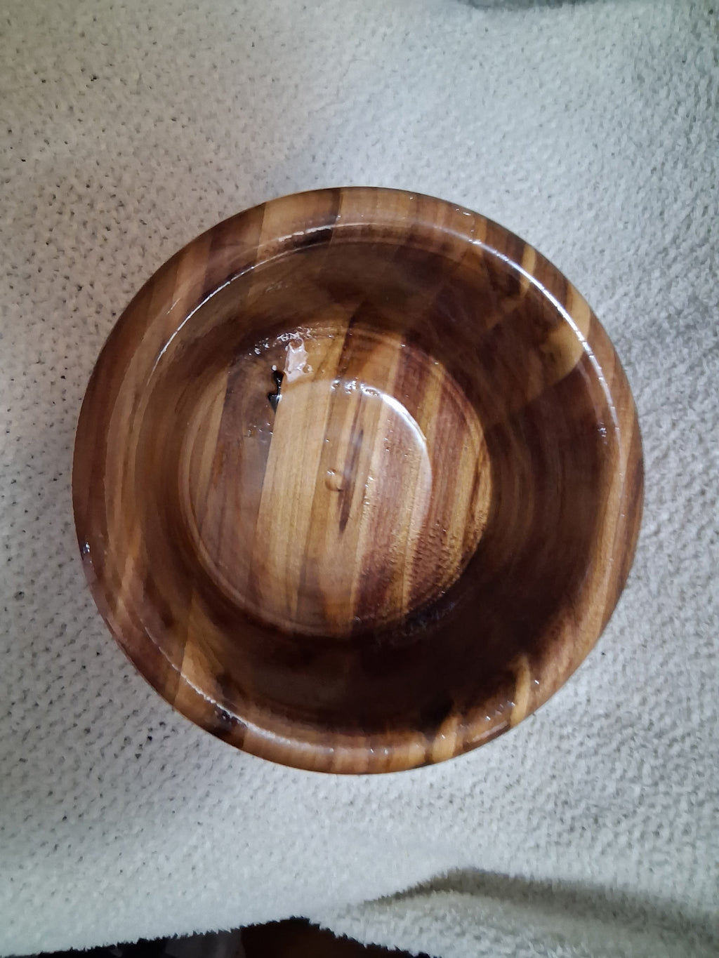 One-of-a-Kind  Hand-turned Tulip Poplar Wood Bowl