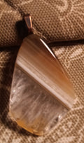 One-of-a-Kind Watermark Agate Pendant