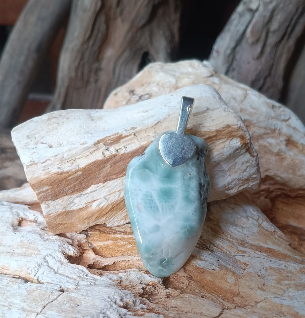 One-of-a-Kind Larimar Pendant